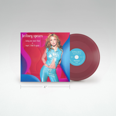 Click to view full size image
==============
Tiny Vinyl Edition - Baby One More Time/Oops!... I did it again (Target Exclusive, vinyl 4 inch)
Tiny Vinyl Edition - Baby One More Time/Oops!... I did it again (Target Exclusive, vinyl 4 inch)