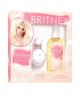 Click to view full size image
==============
Britney Spears Intimate Fantasy 30ml gift set:
- 30ml Eau de Parfum Spray
- 125ml Scented Dry Body Oil.
Britney Spears Intimate Fantasy 30ml gift set:
- 30ml Eau de Parfum Spray
- 125ml Scented Dry Body Oil.